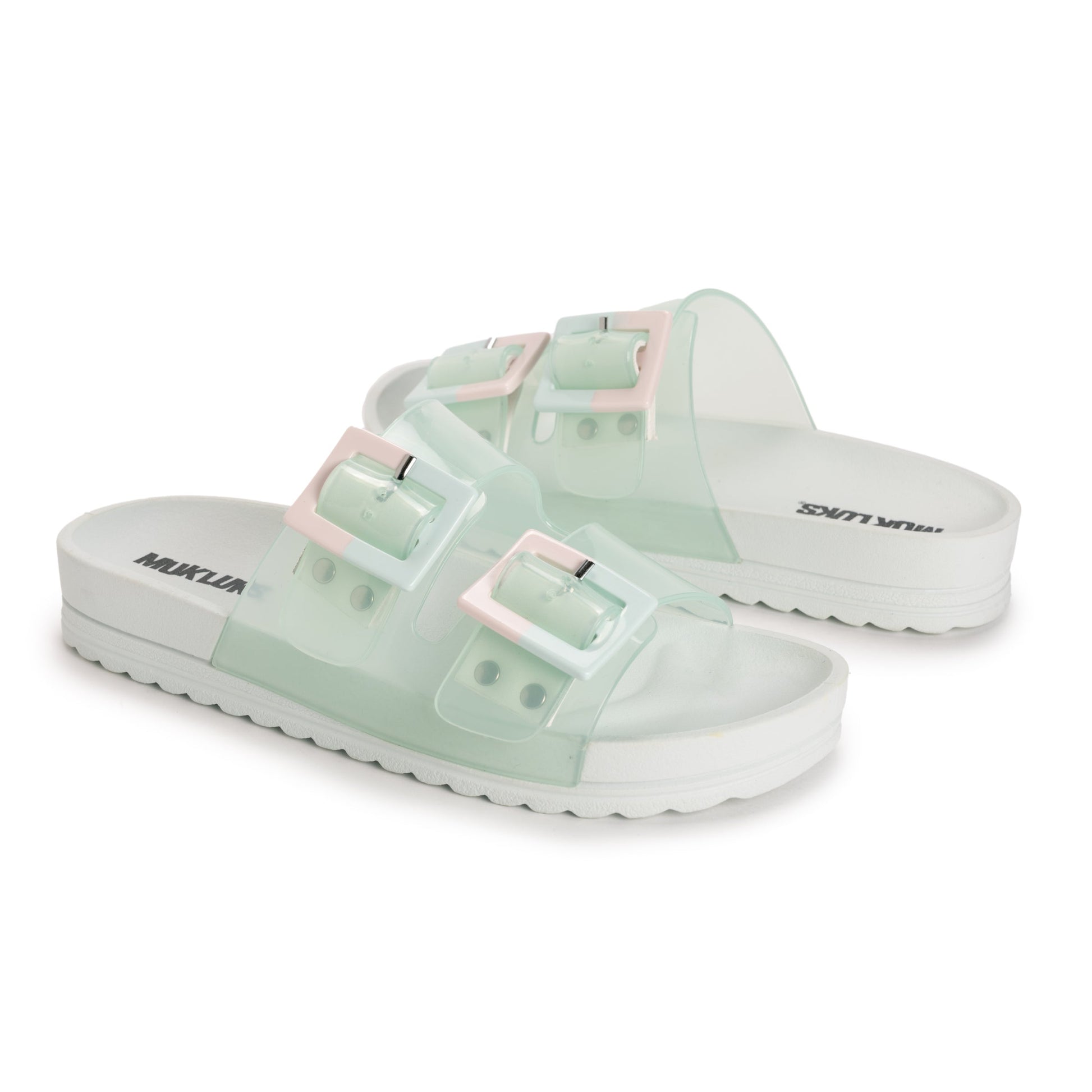 Muk Luks Grand Cayman Lucite Sandal