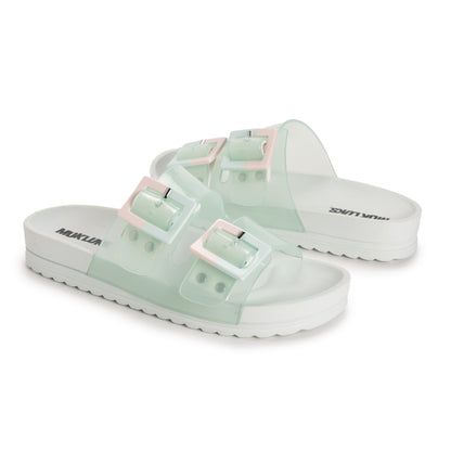 Muk Luks Grand Cayman Lucite Sandal
