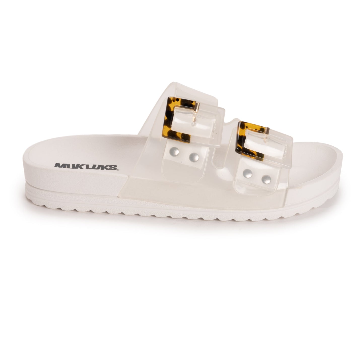 Muk Luks Grand Cayman Lucite Sandal