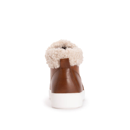 Muk Luks Montana Blue Sky Booties Cognac