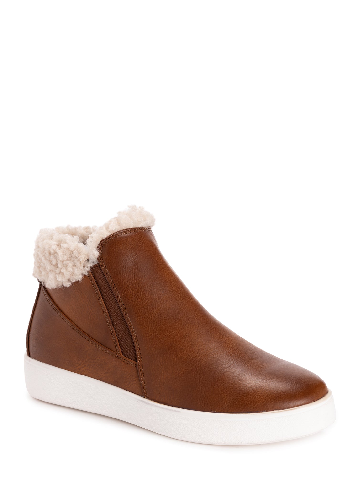 Muk Luks Montana Blue Sky Booties Cognac