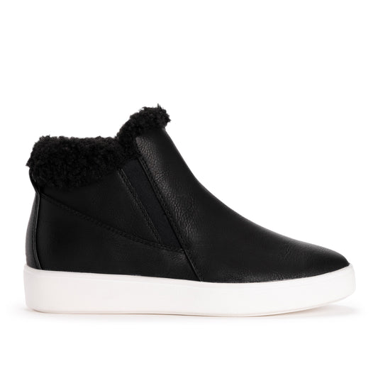 Muk Luks Montana Blue Sky Booties Black