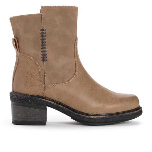 Muk Luks Logger Niagara Boots Taupe