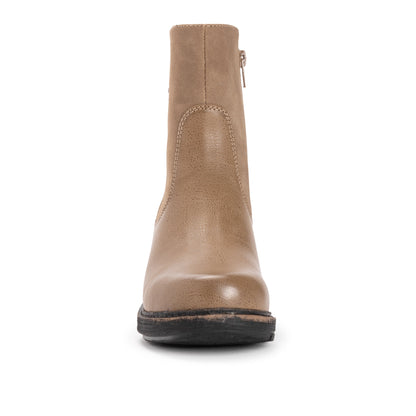 Muk Luks Logger Niagara Boots Taupe