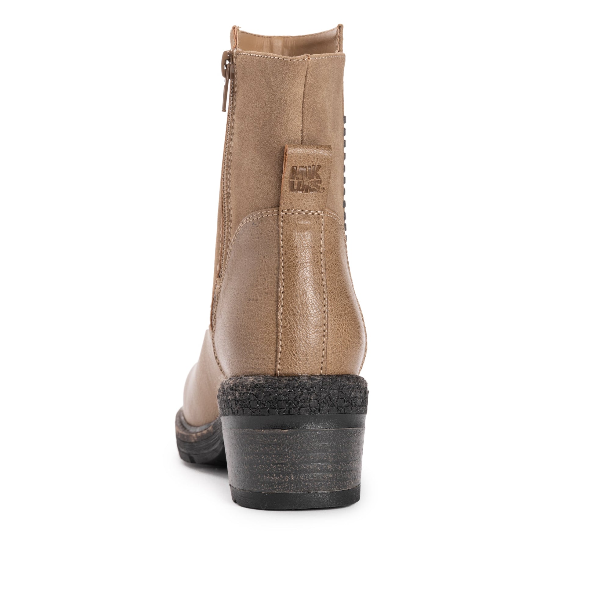 Muk Luks Logger Niagara Boots Taupe