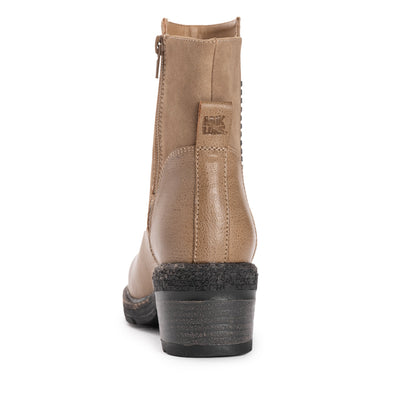 Muk Luks Logger Niagara Boots Taupe