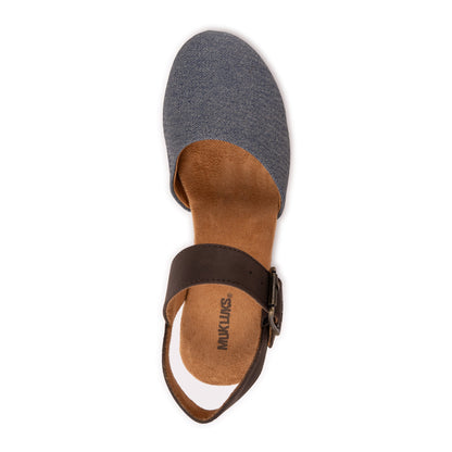 Muk Luks Merritt Closed Toe Quarter Strap Shoe