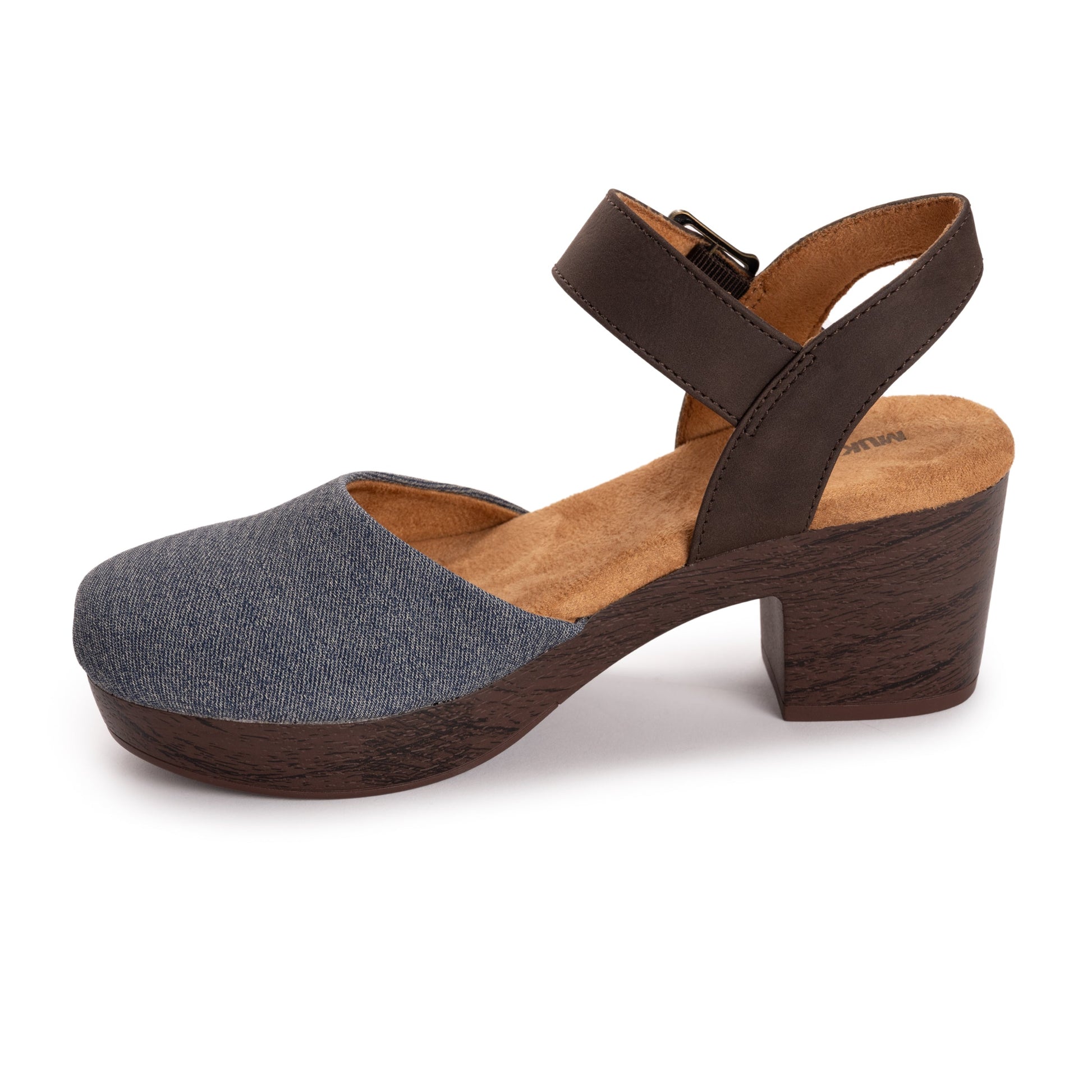 Muk Luks Merritt Closed Toe Quarter Strap Shoe