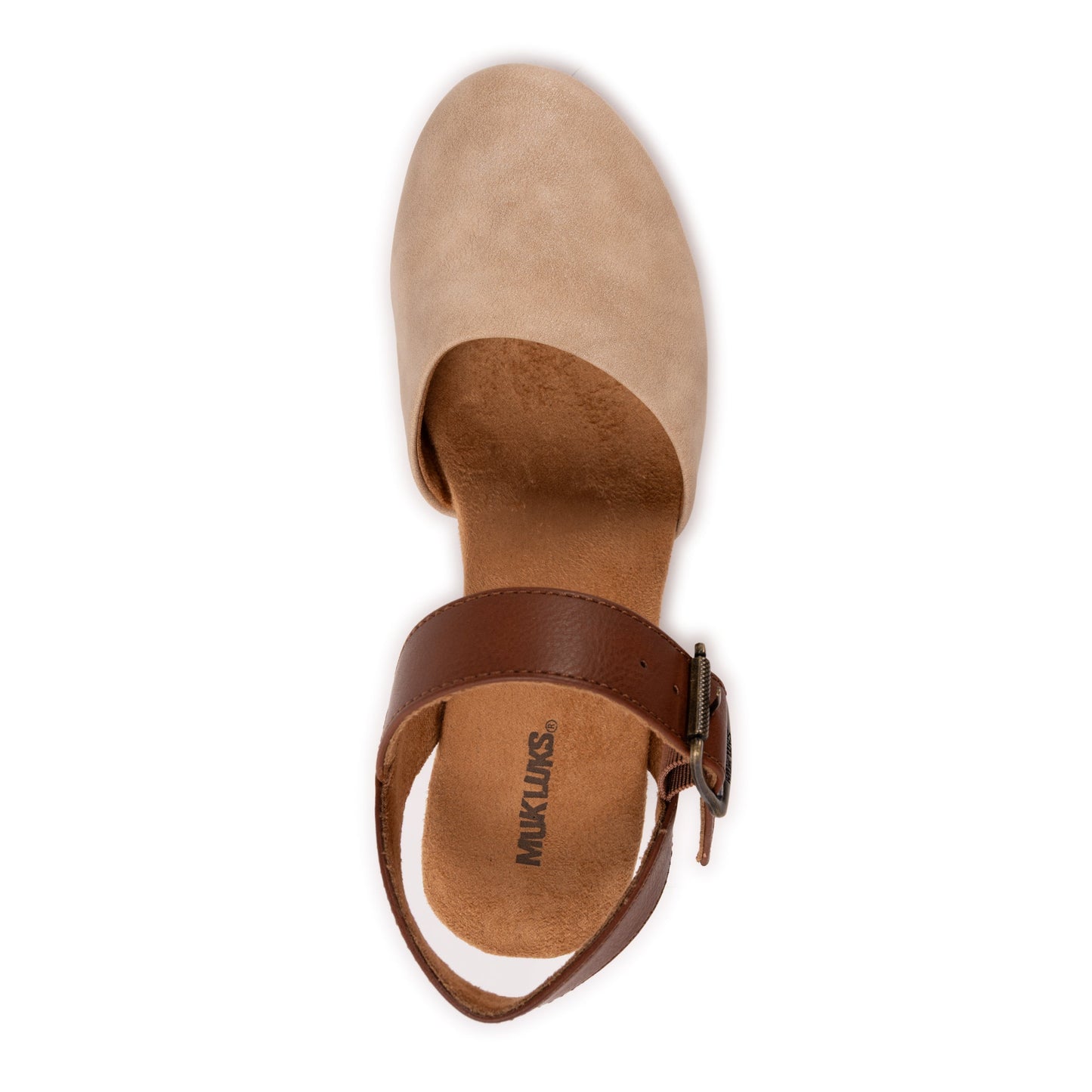 Muk Luks Merritt Closed Toe Quarter Strap Shoe