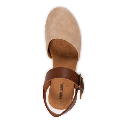 Muk Luks Merritt Closed Toe Quarter Strap Shoe