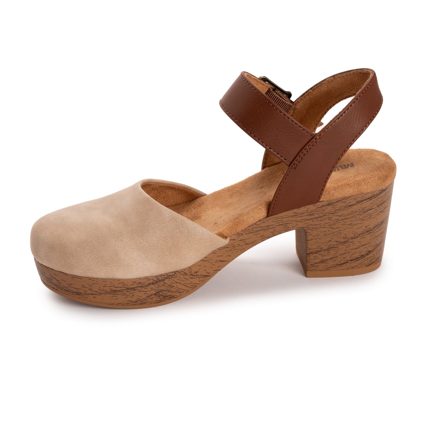 Muk Luks Merritt Closed Toe Quarter Strap Shoe