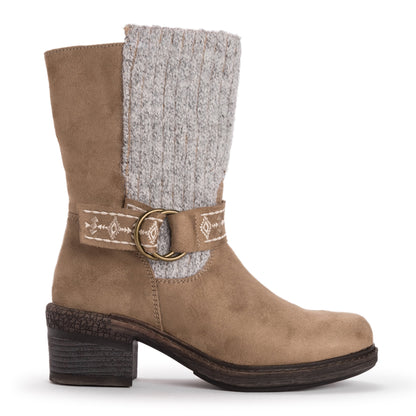 Muk Luks Arya Alice Boots Stone