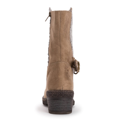 Muk Luks Arya Alice Boots Stone