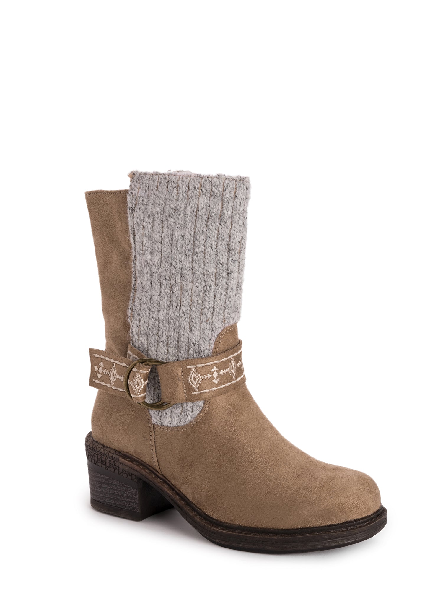 Muk Luks Arya Alice Boots Stone
