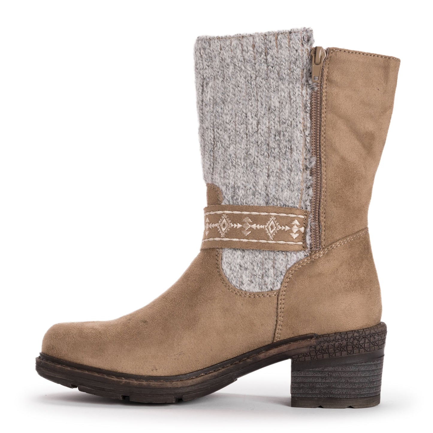 Muk Luks Arya Alice Boots Stone