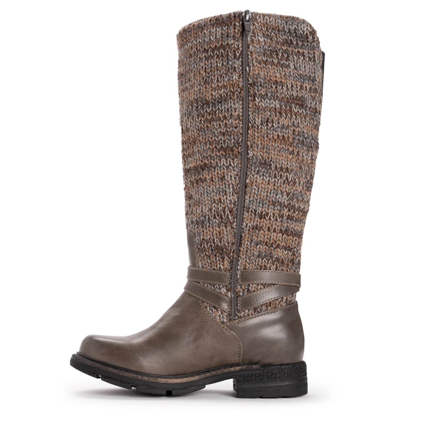 Muk Luks Logger Alberta Boots Grey