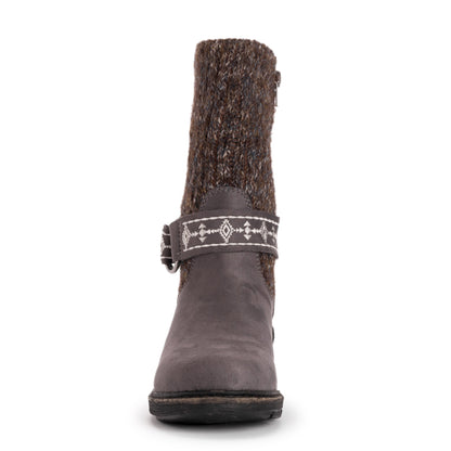 Muk Luks Arya Alice Boots Grey