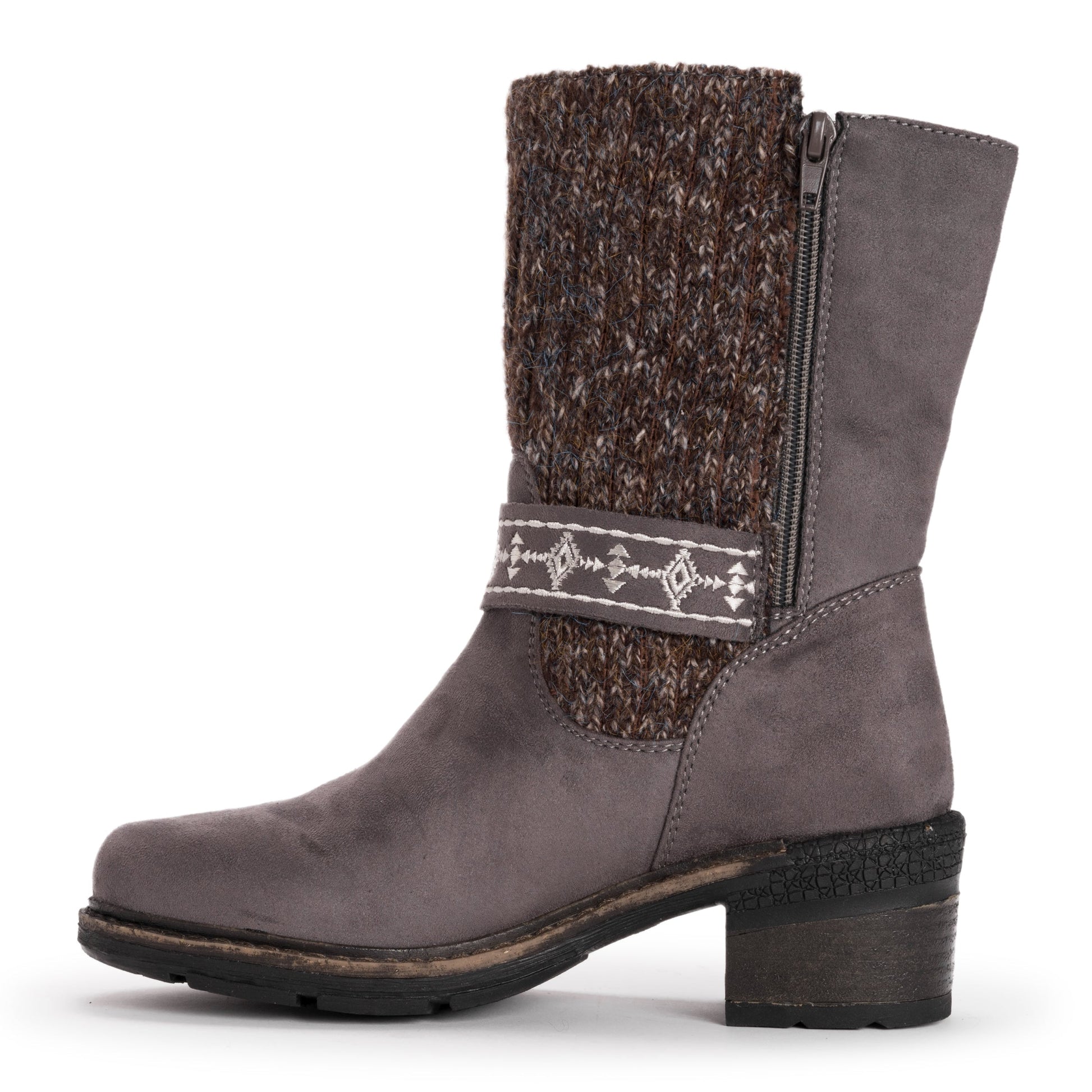Muk Luks Arya Alice Boots Grey