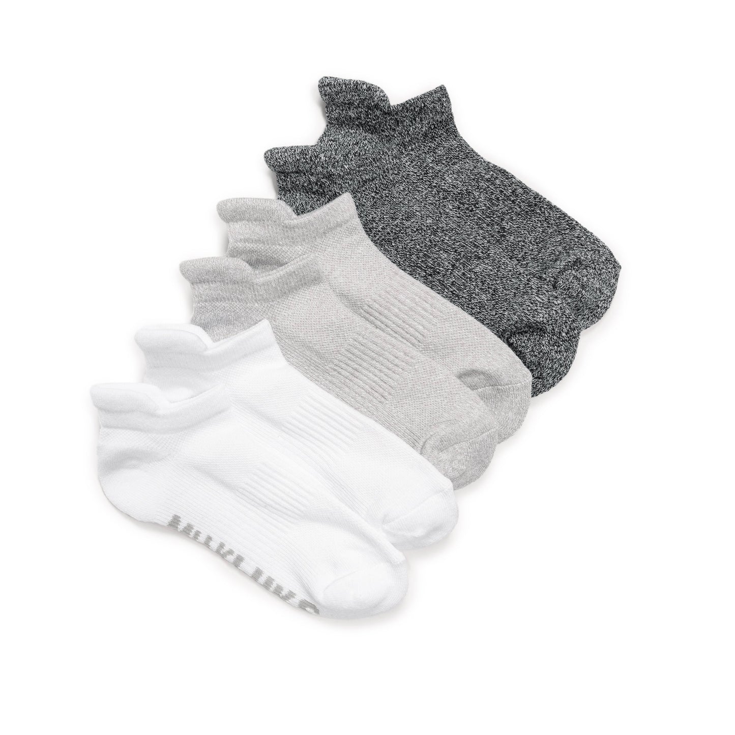 Muk Luks 6 Pair Pack Low Cut Ankle Compression Socks