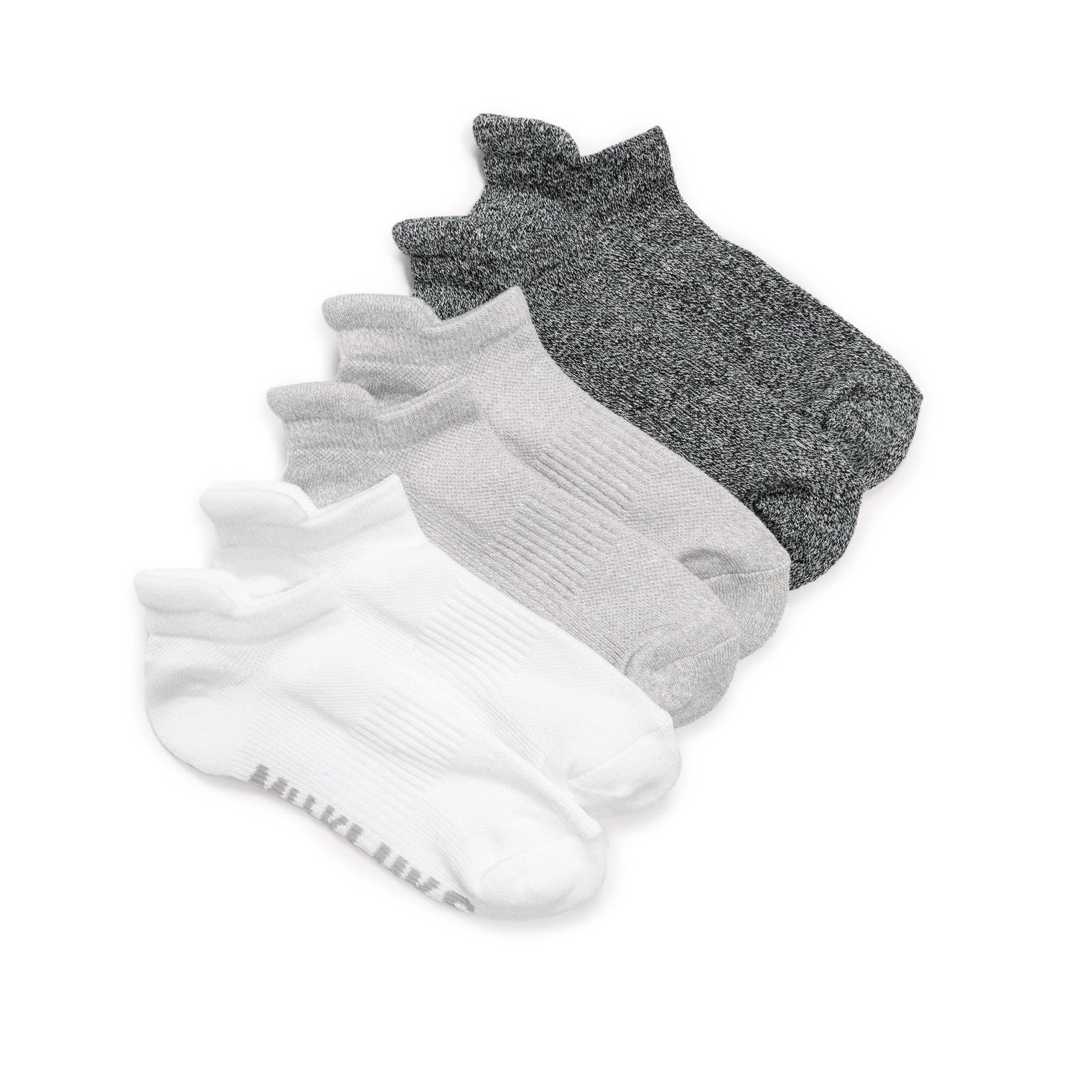 Muk Luks 6 Pair Pack Low Cut Ankle Compression Socks
