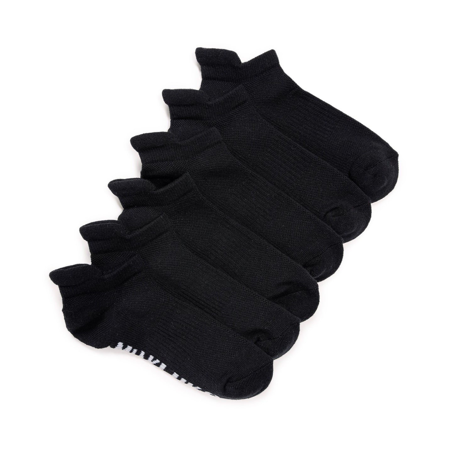Muk Luks 6 Pair Pack Low Cut Ankle Compression Socks