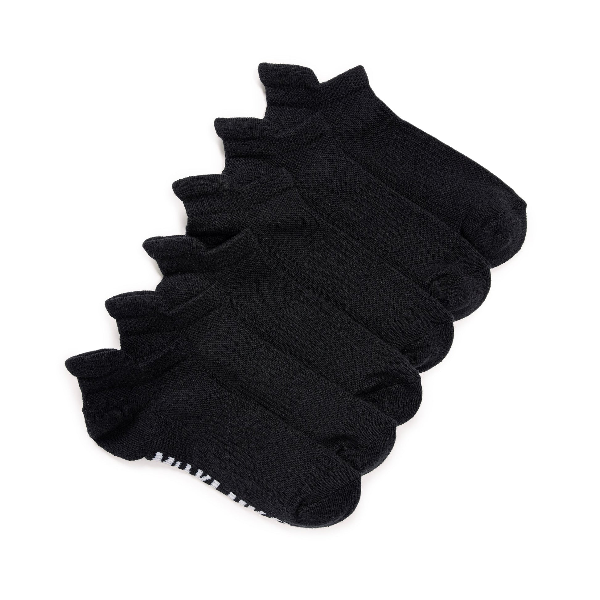 Muk Luks 6 Pair Pack Low Cut Ankle Compression Socks