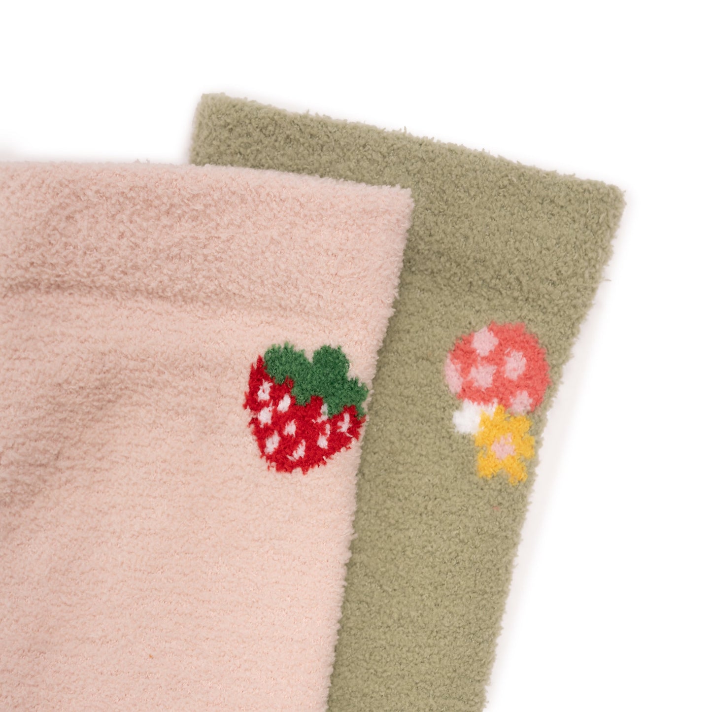 Muk Luks 2 Pack Cozy Crew Compression with Gripper
