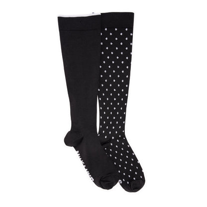 Muk Luks 2 Pair Pack Nylon Compression Knee High Socks