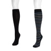Ebony/Pastel Stripe