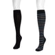 Ebony/Pastel Stripe