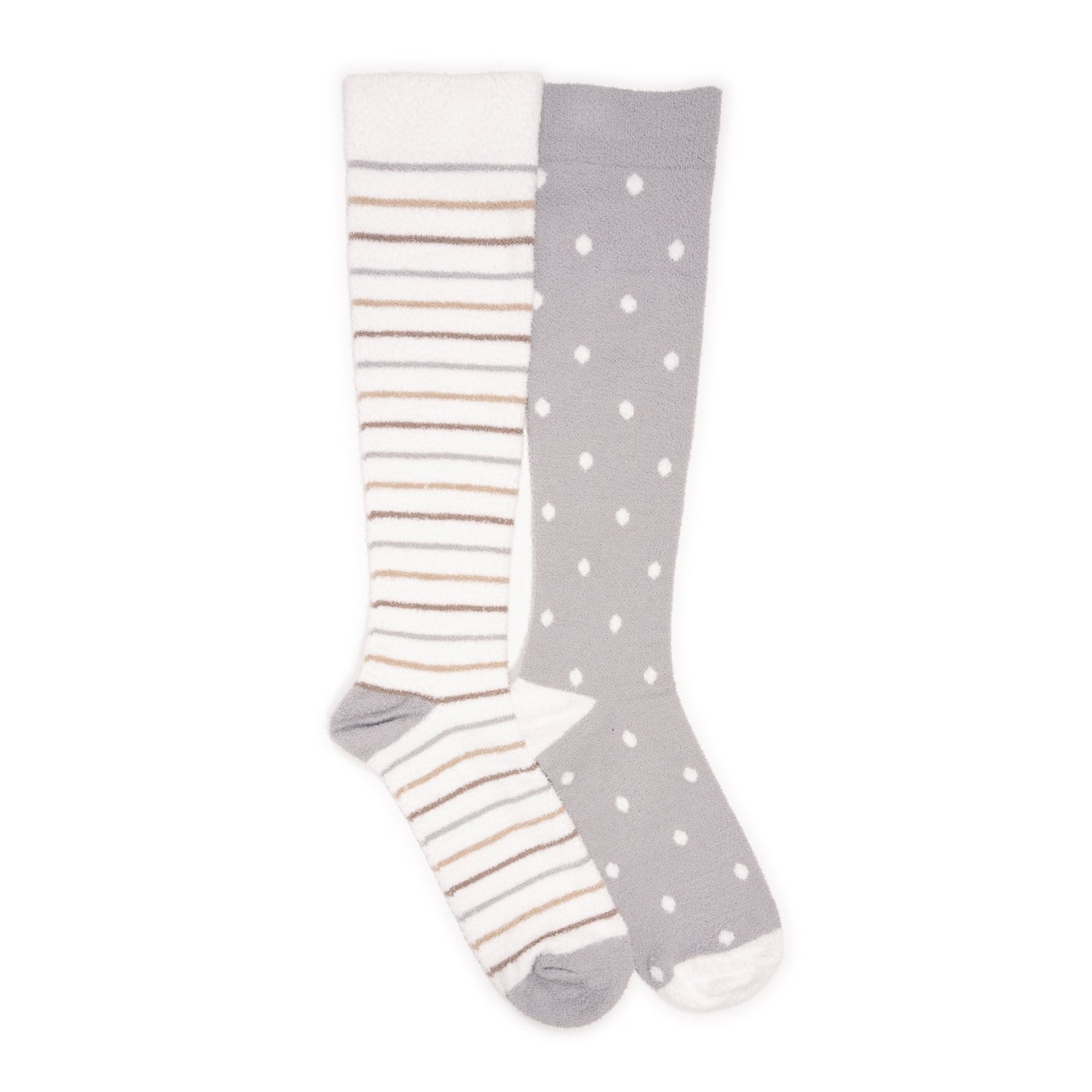 Muk Luks 2 Pack Knee-High Compression Cozy Sock
