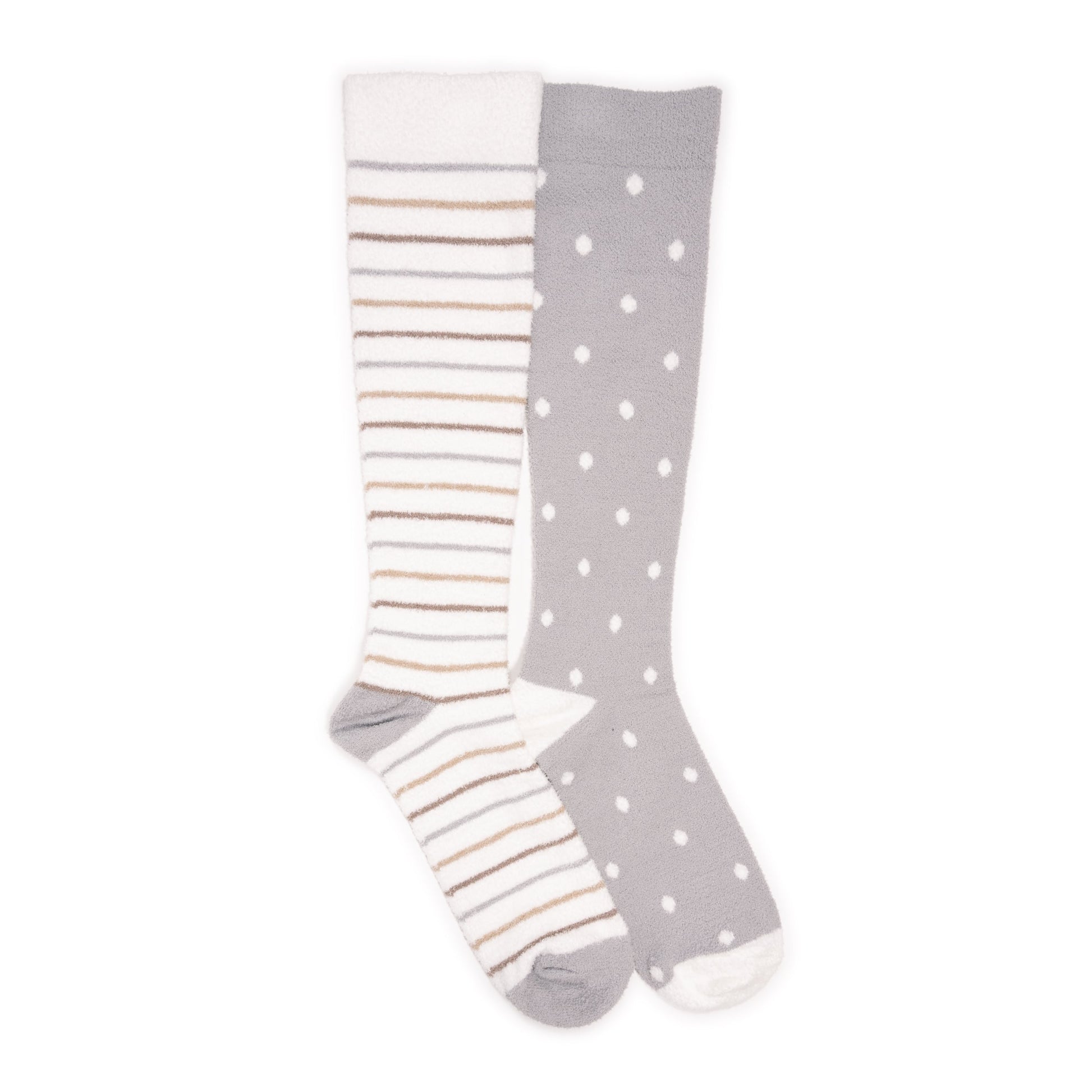 Muk Luks 2 Pack Knee-High Compression Cozy Sock