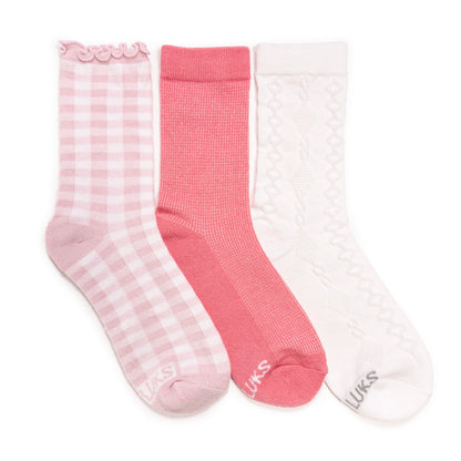Muk Luks 6 Pack Dream Step Mini Crew Sock