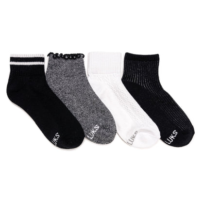 Muk Luks 6 Pack Dream Step Mini Crew Sock