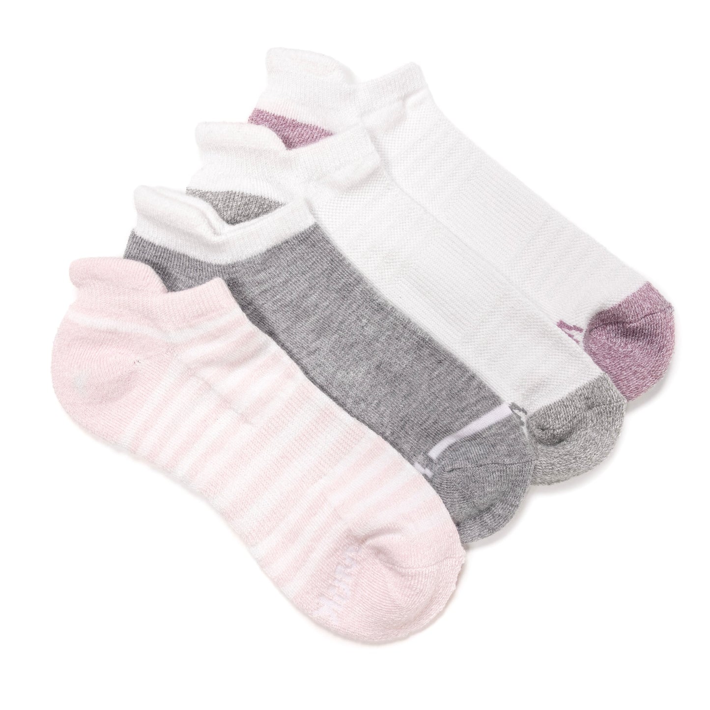 Muk Luks 4pk Dream Step Sporty Low Cut Ankle Sock