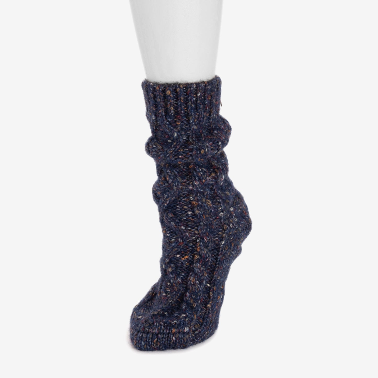 Muk Luks Insulated Ballerina Slippers Grey Snowflake