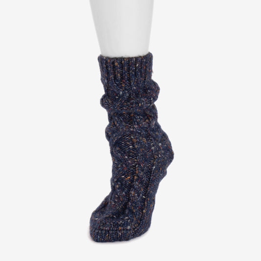 Muk Luks Insulated Ballerina Slippers Grey Snowflake