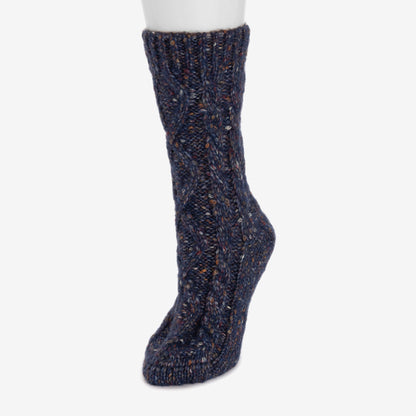 Muk Luks Insulated Ballerina Slippers Grey Snowflake