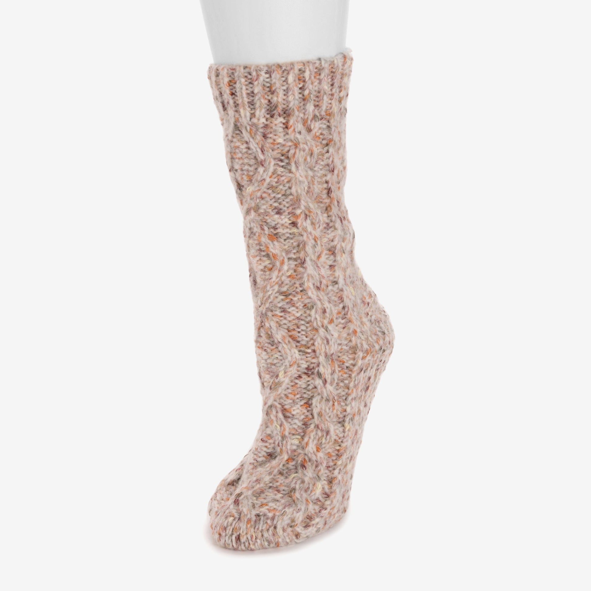 Muk Luks Insulated Ballerina Slippers Grey Snowflake