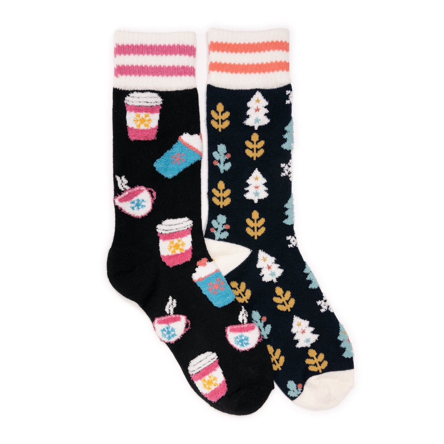 Muk Luks Novelty Cozy Socks 2 Pack