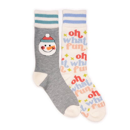 Muk Luks Novelty Cozy Socks 2 Pack