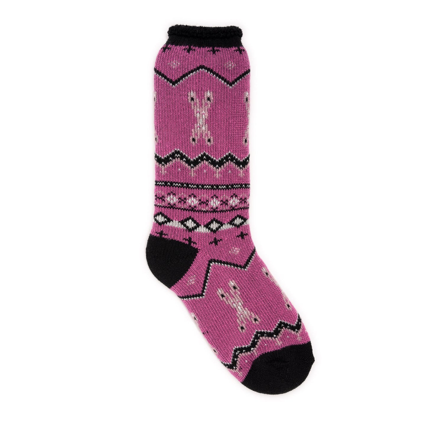 Muk Luks Novelty Heat Retainer Sock