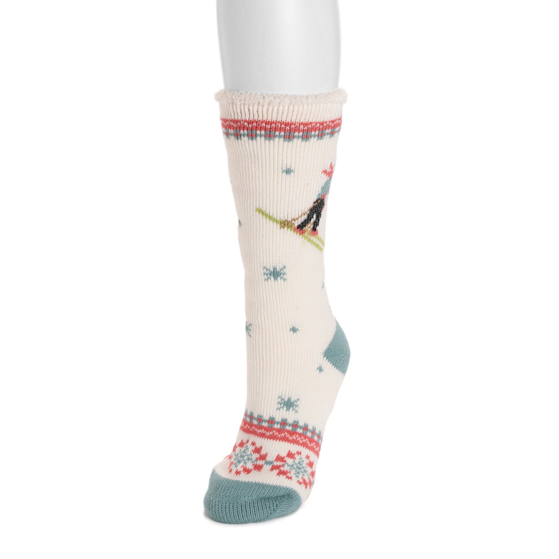 Muk Luks Novelty Heat Retainer Sock