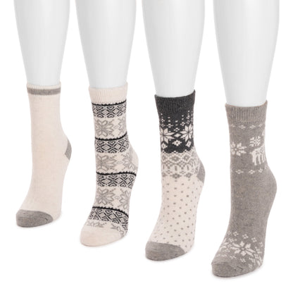 Ivory Grey Deer,One Size (6-11)