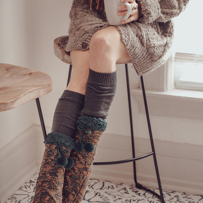 Muk Luks 3 Pair Pack Knee High Socks