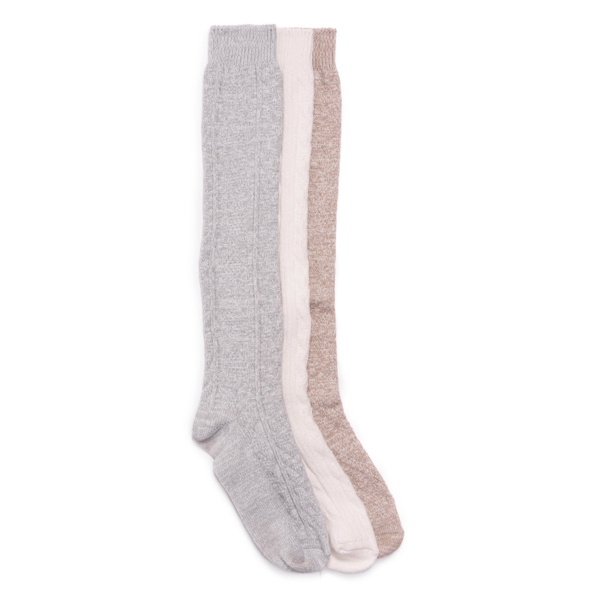 Muk Luks 3 Pair Pack Knee High Socks