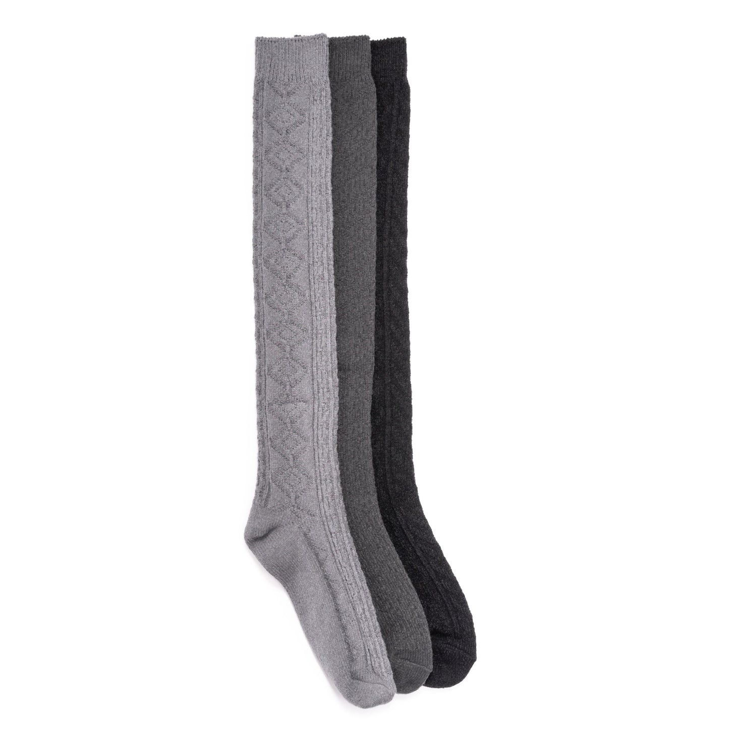 Muk Luks 3 Pair Pack Knee High Socks