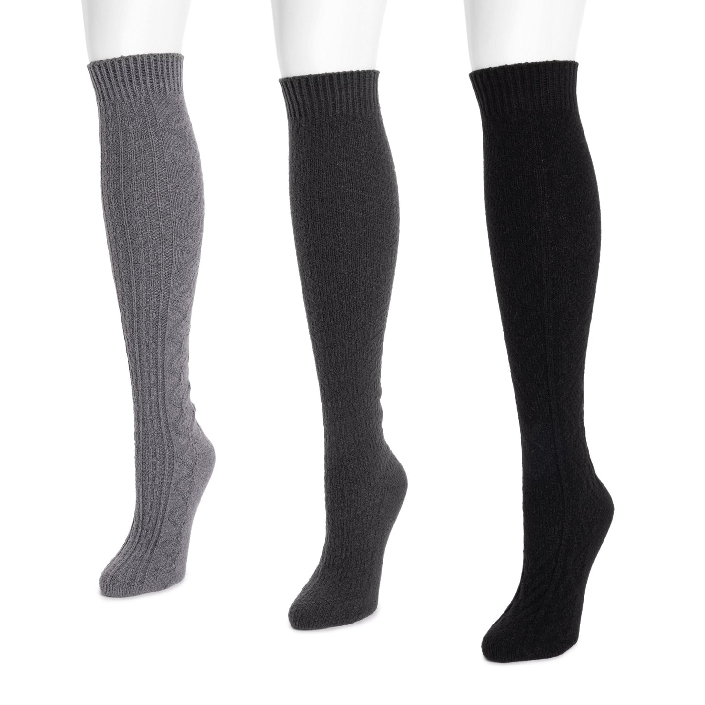 Muk Luks 3 Pair Pack Knee High Socks