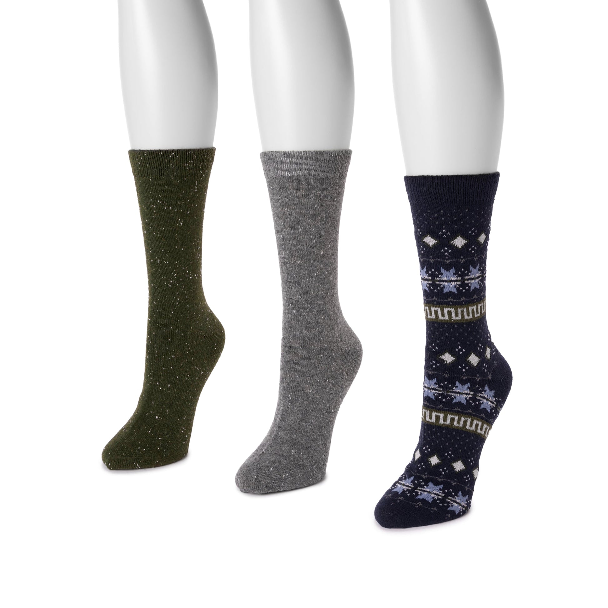 Muk Luks 9 Pair Pack 8" Boot Socks
