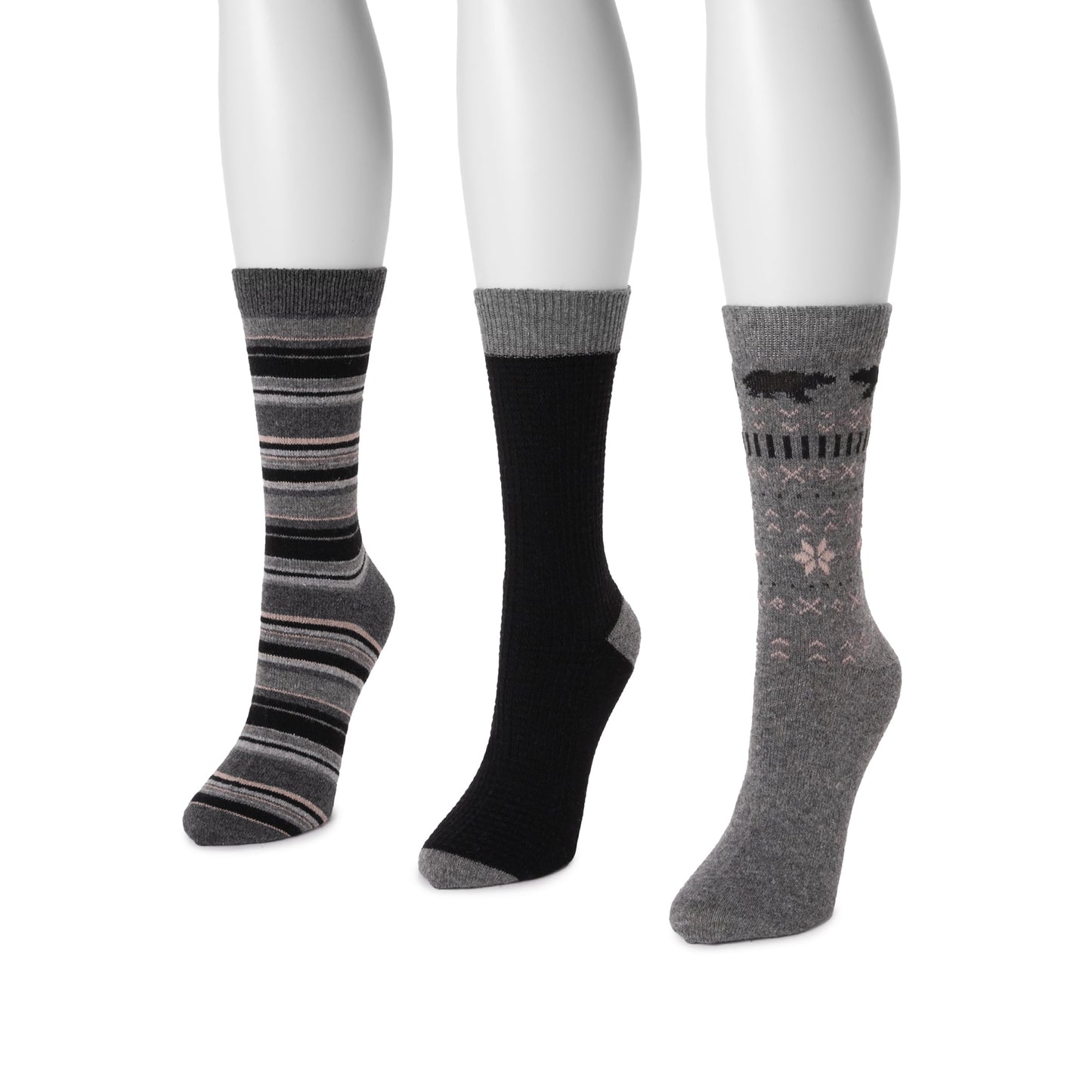 Muk Luks 9 Pair Pack 8" Boot Socks